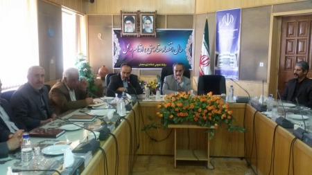 دیدار هیئت اجرائی خانه کارگر با استاندار محترم استان دکتر خباز به مناسبت هفته کارگر  سال 95 